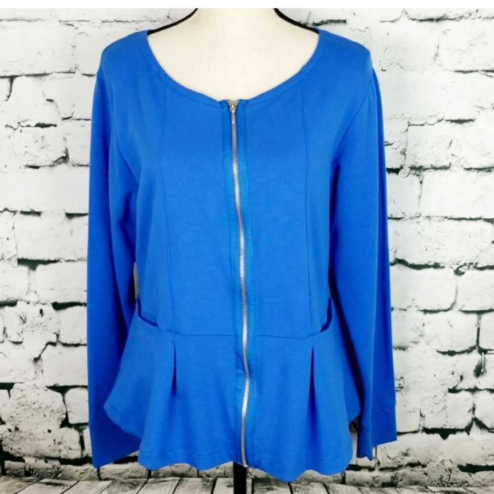 Evy's Tree Zip Front Jacket XXL